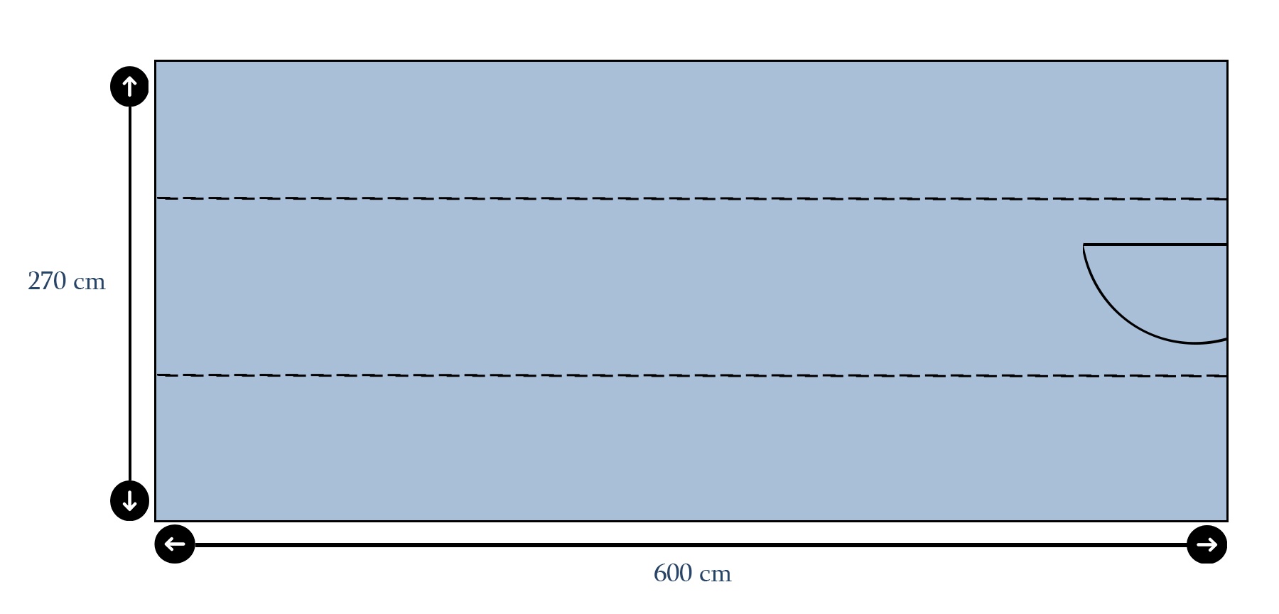 exemplu masuratori tavan hol